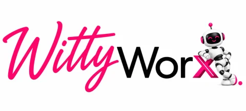 Witty Worx logo: AI marketing crew for small businesses